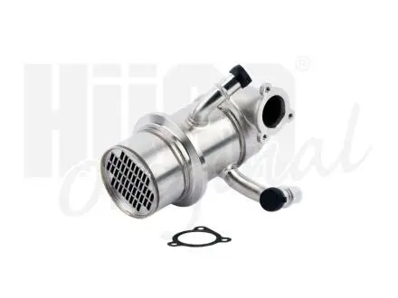 135984 Радіатор рециркуляції ВГ VW Golf VI/VII/Passat 11- (HÜCO) HITACHI підбір по vin на Brocar