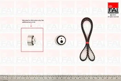 TBK09 ГРМ (рем.+ ролик) Citroen Berlingo 1.4, Xara,Saxo,Ax,Bx,Zx FAI AUTOPARTS подбор по vin на Brocar