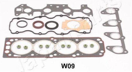 KGW09 К-т прокладок і сальників двигуна (повний) Lanos 1,5 -97 JAPANPARTS підбір по vin на Brocar