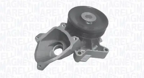 352316170058 ROVER Помпа води LandRover, 75 2.0 d 99 - (5-струмковий.шків) MAGNETI MARELLI підбір по vin на Brocar