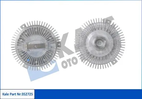352725 Вискомуфта вентилятора радиатора W124/202/210 1.8/2.3 92- KALE OTO RADYATOR подбор по vin на Brocar