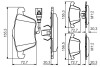 0986495356 Колодки перед. AUDI A3/TT VW Golf V, Passat -5 SEAT Leon BOSCH підбір по vin на Brocar