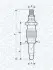 UX18A Свеча накала RENAULT, ROVER, SEAT, SKODA [062900005304] MAGNETI MARELLI підбір по vin на Brocar