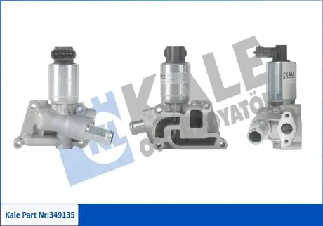 349135 Клапан EGR Opel Agila, Astra G, Astra H, Corsa C, MerIVa (349135) KALE OTO RADYATOR KALE OTO RADYATOR підбір по vin на Brocar