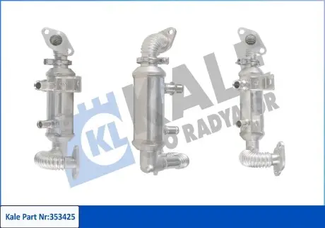 353425 Радіатор EGR Focus II,Mondeo IV,Transit Connect 1.8TDCi KALE OTO RADYATOR підбір по vin на Brocar