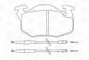 571525CH Тормозные колодки передние ZX 91-,Peugeot,Renault Clio CHAMPION підбір по vin на Brocar