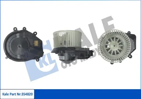 354820 Вентилятор салона Audi A4,Passat 96-,Skoda SuperB I -1 KALE OTO RADYATOR подбор по vin на Brocar
