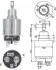 AME0127 Реле втягуюче FIAT,ALFA ROMEO,VOLVO [940113050127] MAGNETI MARELLI підбір по vin на Brocar