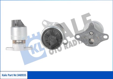 348935 Клапан EGR Astra F,Combo,Corsa B,Vectra A/B 1.2/1.6 KALE OTO RADYATOR підбір по vin на Brocar