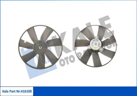 416100 Вентилятор радіатора Golf III,Passat,Polo,VentoSeat KALE OTO RADYATOR підбір по vin на Brocar