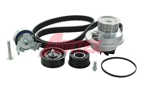 WPK167601 ГРМ OPEL (помпа + ремінь + 3 ролики + кріплення) Astra AIRTEX підбір по vin на Brocar