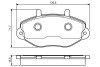 Колодки перед. FORD Transit (диск 15&quot;) 94-00 0986495112