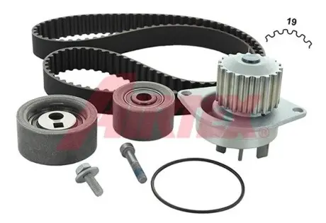 WPK160003 К-кт ГРМ (помпа + 2 ролика + ремень) 106 1.6I 16V AIRTEX подбор по vin на Brocar