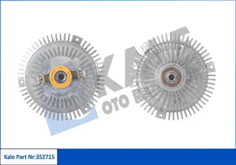 352715 Віскомуфта вентилятора радіатора W124/126 2.8/3.6 KALE OTO RADYATOR підбір по vin на Brocar