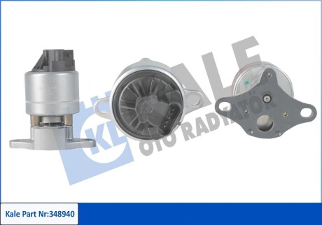 348940 Клапан EGR Astra G,Vectra B,Zafira A 1.4/1.6 -95 KALE OTO RADYATOR підбір по vin на Brocar