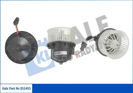 351455 Вентилятор салона S80 II,V70 III,XC60,XC70 II -6 KALE OTO RADYATOR підбір по vin на Brocar