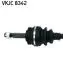 VKJC8342 OPEL Піввісь ліва Combo 01-, Corsa C 0 (c ABS) SKF підбір по vin на Brocar