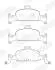 573627J Гальмівні колодки передн.Audi A4/5/6/7,Q5 15- JURID підбір по vin на Brocar