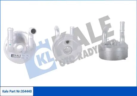 354440 Масляный радиатор Lupo,Polo,Skoda Fabia I 00- KALE OTO RADYATOR підбір по vin на Brocar