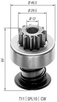 AMB0025 Бендикс FIAT LADA LANCIA SEAT [940113020025] MAGNETI MARELLI підбір по vin на Brocar