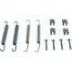 1164001710 Інсталяційний к-кт. торм. кілок. FIAT PANDA -80 JP GROUP підбір по vin на Brocar