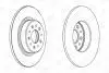 562275CH Диск тормозной задн. Alfa Romeo 156 (276*10) CHAMPION підбір по vin на Brocar