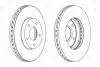 562441CH Диск тормозной передн.Almera,Primera,X-Trail CHAMPION підбір по vin на Brocar