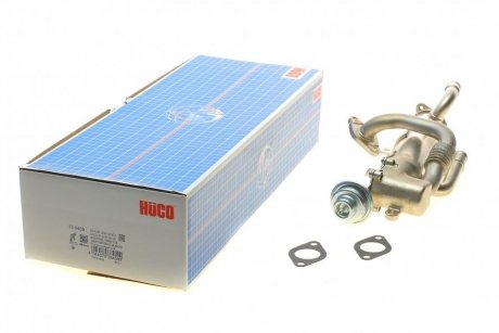 138459 Радиатор рециркуляции ОГ с клапаном EGR Audi A4/A6 2.0D 04-11 (HÜCO) HITACHI подбор по vin на Brocar