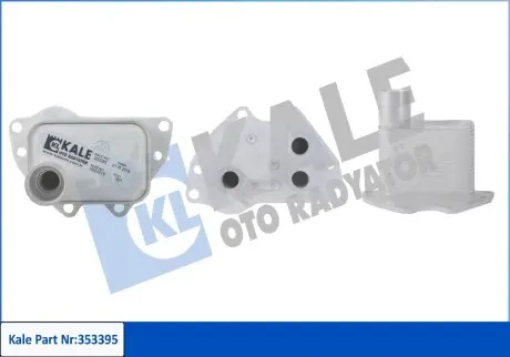 353395 Масляний радіатор Astra J,Corsa D,Meriva 10- KALE OTO RADYATOR підбір по vin на Brocar