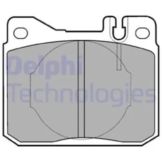 LP221 Гальмівні колодки пер.W123 79-85,W126 85-91 DELPHI підбір по vin на Brocar