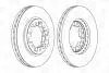 561523CH Диск тормозной передн.Ford Maverick,Terrano CHAMPION підбір по vin на Brocar