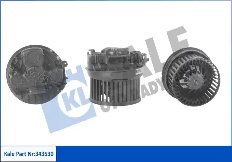 343530 Вентилятор салону C2/3,Peugeot 1007,206/307 KALE OTO RADYATOR підбір по vin на Brocar