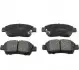 4863603710 TOYOTA Гальмівні колодки передн. Yaris 99- JP GROUP підбір по vin на Brocar