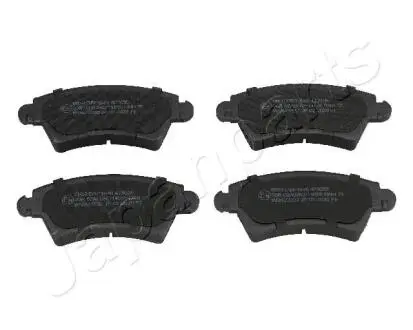 PA0659AF Гальмівні колодки дискові 206 1.6-2.0 01- JAPANPARTS підбір по vin на Brocar