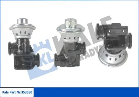 353580 Клапан повернення ОГ (EGR) Jumper 2,0-2,2HDi KALE OTO RADYATOR підбір по vin на Brocar