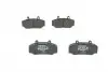 0986460961 Колодки тормозные (передние) Volvo 740/760/780/940/960 -98 BOSCH підбір по vin на Brocar