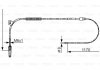 Трос, стояночная тормозная система 1987477961
