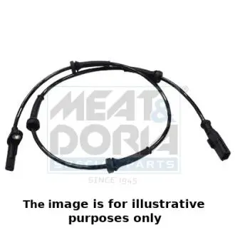 90329E Датчик ABS задн.Trafic II,Opel Vivaro 01- MEAT&DORIA підбір по vin на Brocar