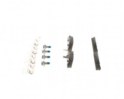 0986495319 Колодки тормозные (задние) Opel Astra G/Combo 01-/Kia Cee'd 15- (к-кт с пластинами) BOSCH подбор по vin на Brocar