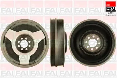 FVD1037 Шків к / валу Audi A6,Passat,SuperB 2.5TDI FAI AUTOPARTS підбір по vin на Brocar