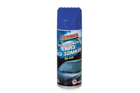 RW6084 Розморожувач скла і замків (400ml) RUNWAY підбір по vin на Brocar