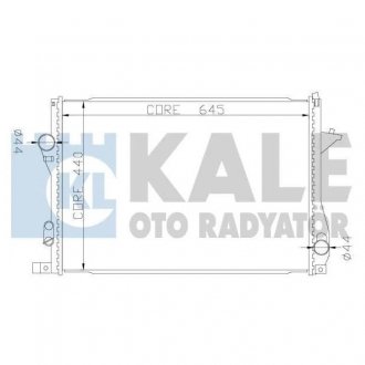 341915 Радиатор охлаждения 5 E39,7 E38 520/750 KALE OTO RADYATOR підбір по vin на Brocar