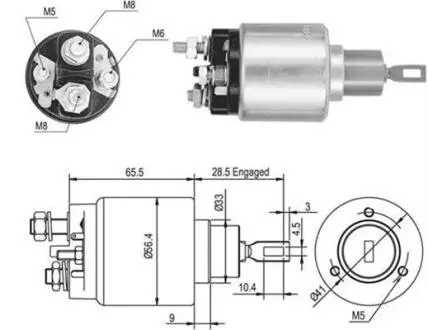 940113050048 Втягуюче реле BMW E34 [940113050048] MAGNETI MARELLI підбір по vin на Brocar