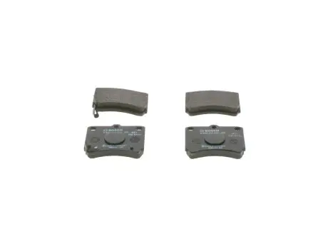 0986493550 Колодки передн. KIA PRIDE 1.1,1.3I 91- BOSCH підбір по vin на Brocar