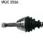 VKJC1516 Піввісь лев. Corsa B 1,0 -00 (без ABS) SKF підбір по vin на Brocar