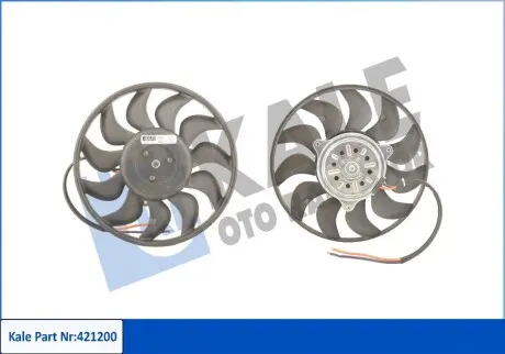 421200 Вентилятор радиатора Audi A4/6 1.8/3.2 KALE OTO RADYATOR підбір по vin на Brocar