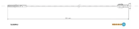 5202492 Трос ручного гальма передн. RAV 4 III ADRIAUTO підбір по vin на Brocar