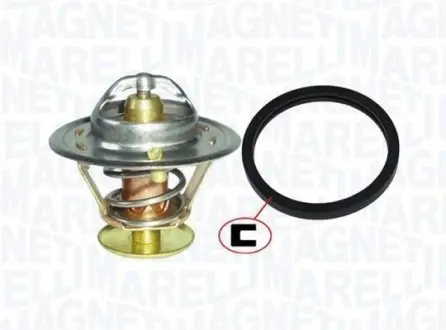 TE0039 FIAT Термостат 81°C Croma -96, Regata. MAGNETI MARELLI підбір по vin на Brocar