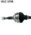 VKJC1598 Піввісь VECTRA B 1.7 TD 95-96 лев. ABS SKF підбір по vin на Brocar
