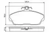 0986495228 Колодки пер. Landrover Freelander 98- BOSCH підбір по vin на Brocar